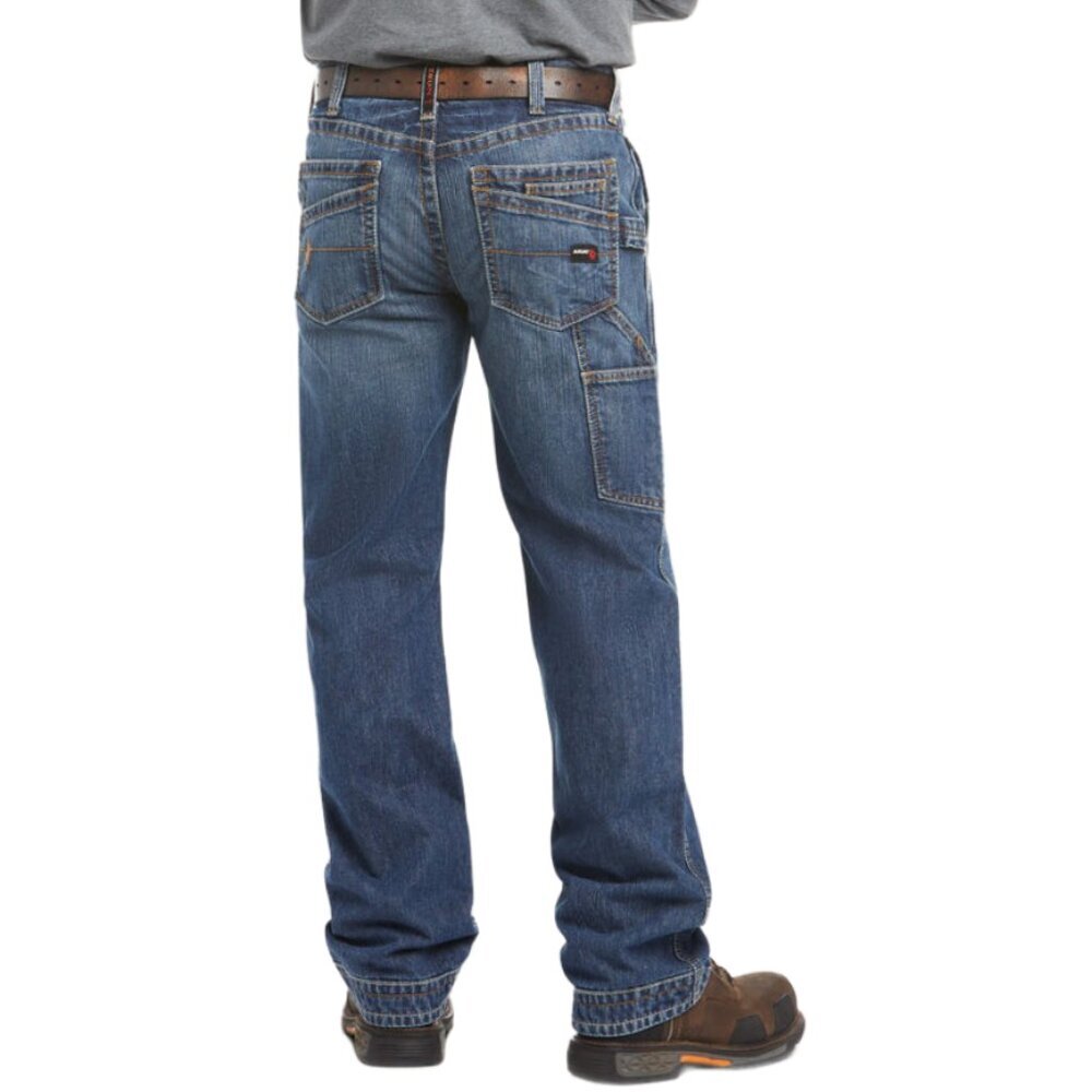Ariat M4 Fire Resistant Workhorse Relaxed Boot Cut Denim Jeans Size 38